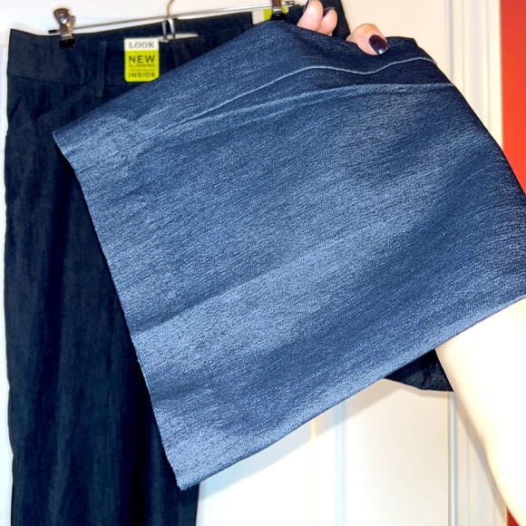 Lee Jeans Instantly Slims You Flare Leg Dark Denim Jeans size 12 - Picture 3 of 6